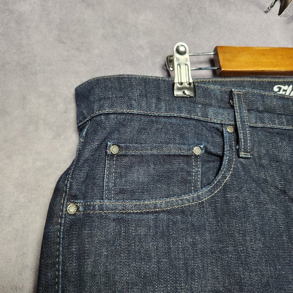 Flag & Anthem Jeans Mens 38x30 Nashville Straight Bennington Wash Denim Pants - Picture 15 of 16